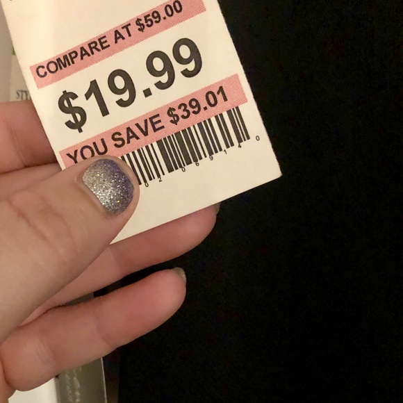 Karin Stevens Evening Collection Black Lace Dress - Picture 3 of 3